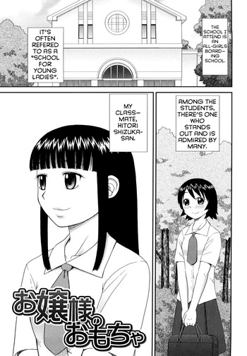 [Kabashima Akira] Ojousama no Omocha | The Lady's PLaything (Bunkakei Roshutsu Aikoukai - Exhibitionism Culture Club) [English] [Sashimiscans] [Decensored] cover