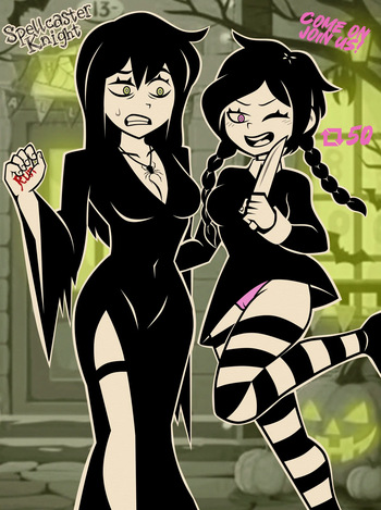 [Spelltheknight] Ashley & Mom first Spooky Special (The Coffin of Andy and Leyley) (Ongoing) cover