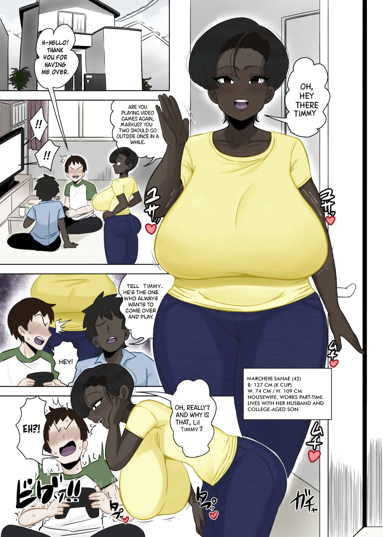 My friends smoking hot ebony Milf page 2 full