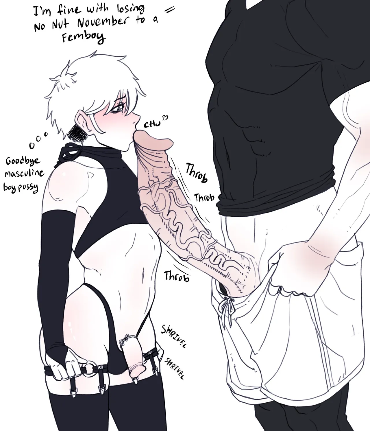 Some femboy action for no nut November page 2 full