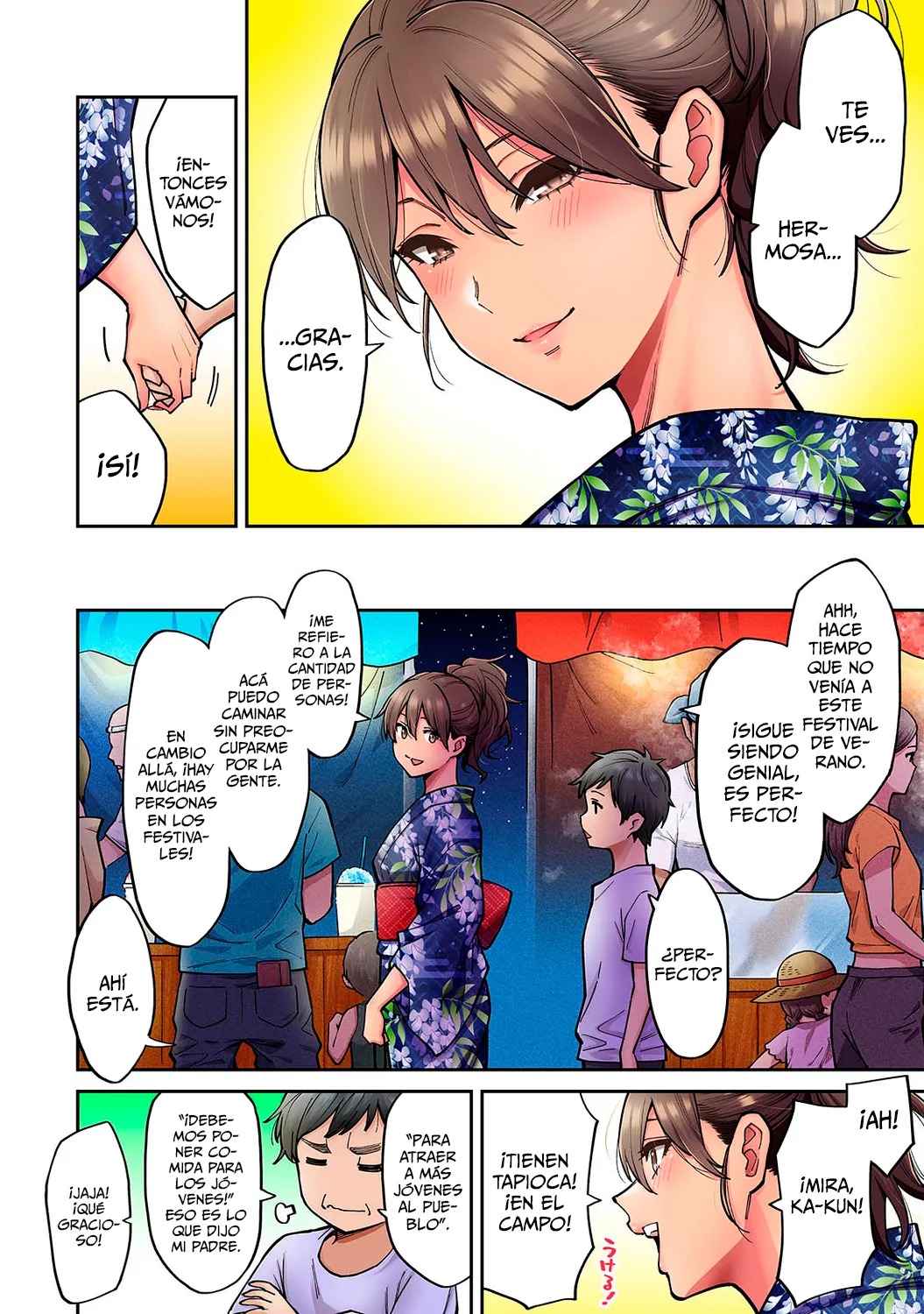 Akogare no Nee-chan ga Gal ni Natte Kaette Kita Natsuyasumi Ch. 7 page 3 full