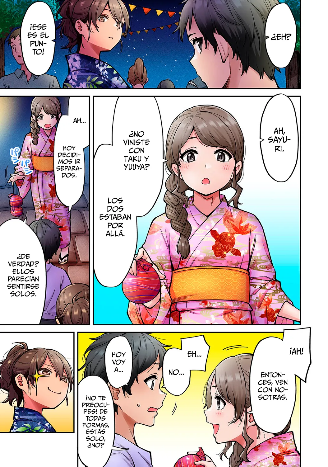 Akogare no Nee-chan ga Gal ni Natte Kaette Kita Natsuyasumi Ch. 7 page 4 full