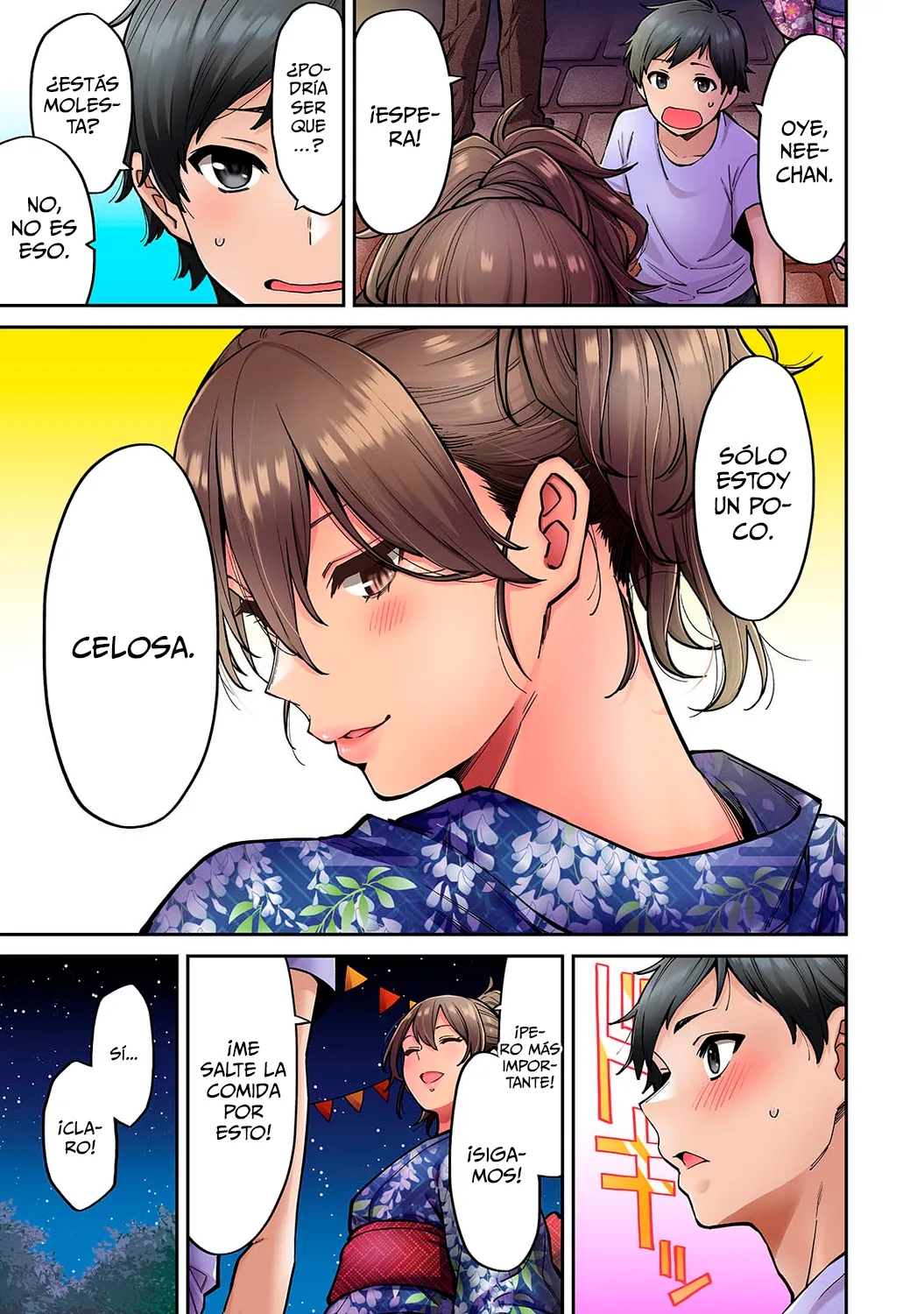 Akogare no Nee-chan ga Gal ni Natte Kaette Kita Natsuyasumi Ch. 7 page 6 full