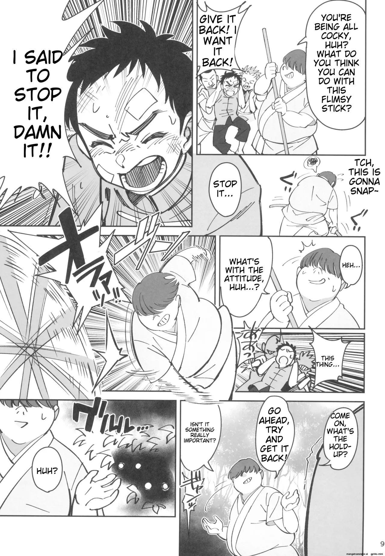 Boku no Shishou ga Kanemochi no Ijimekko ni NTRreta Hanashi page 9 full