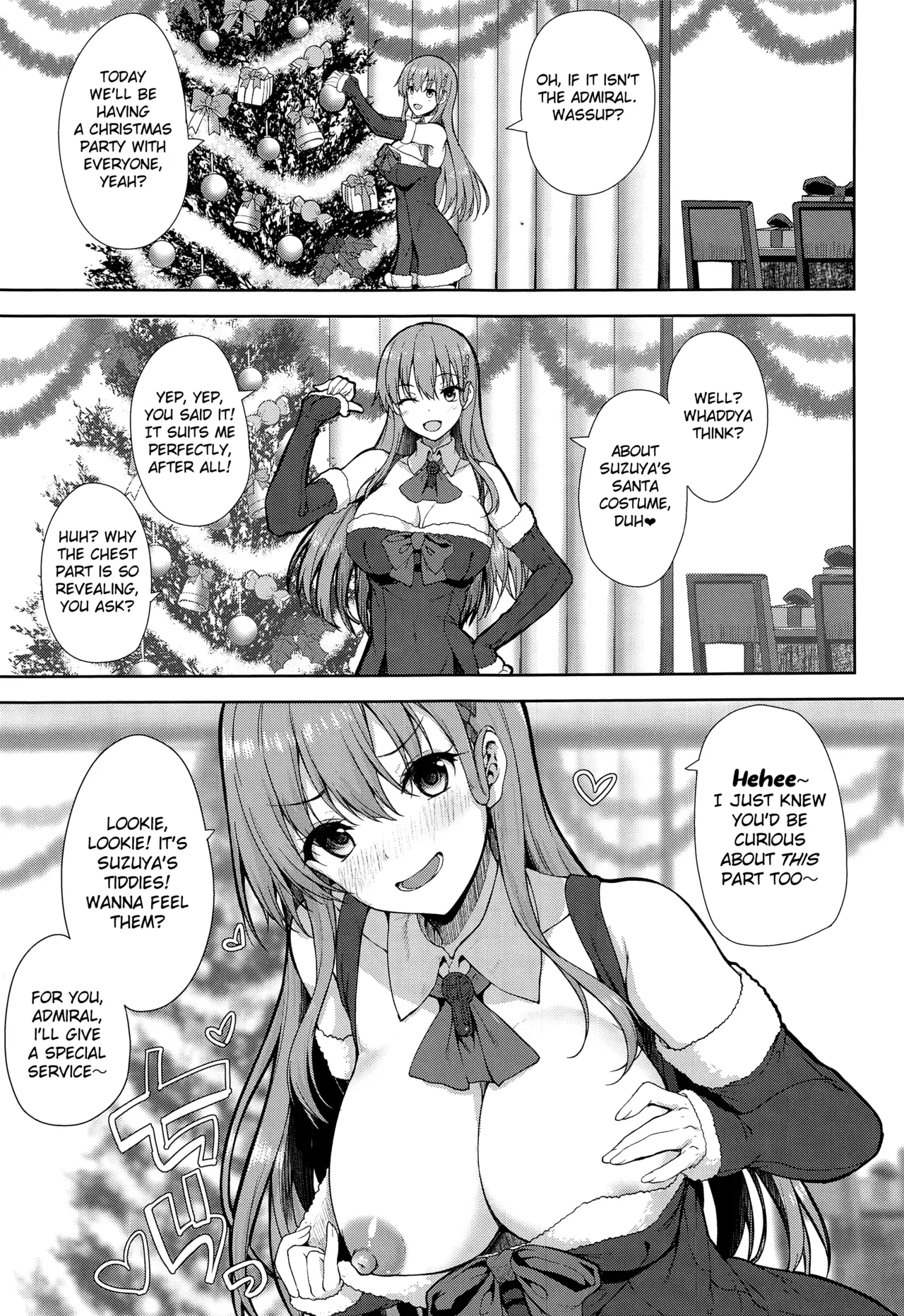 Christmas ni Kakurete Oppai Misete kureru Suzuya wa Suki desu ka? page 5 full