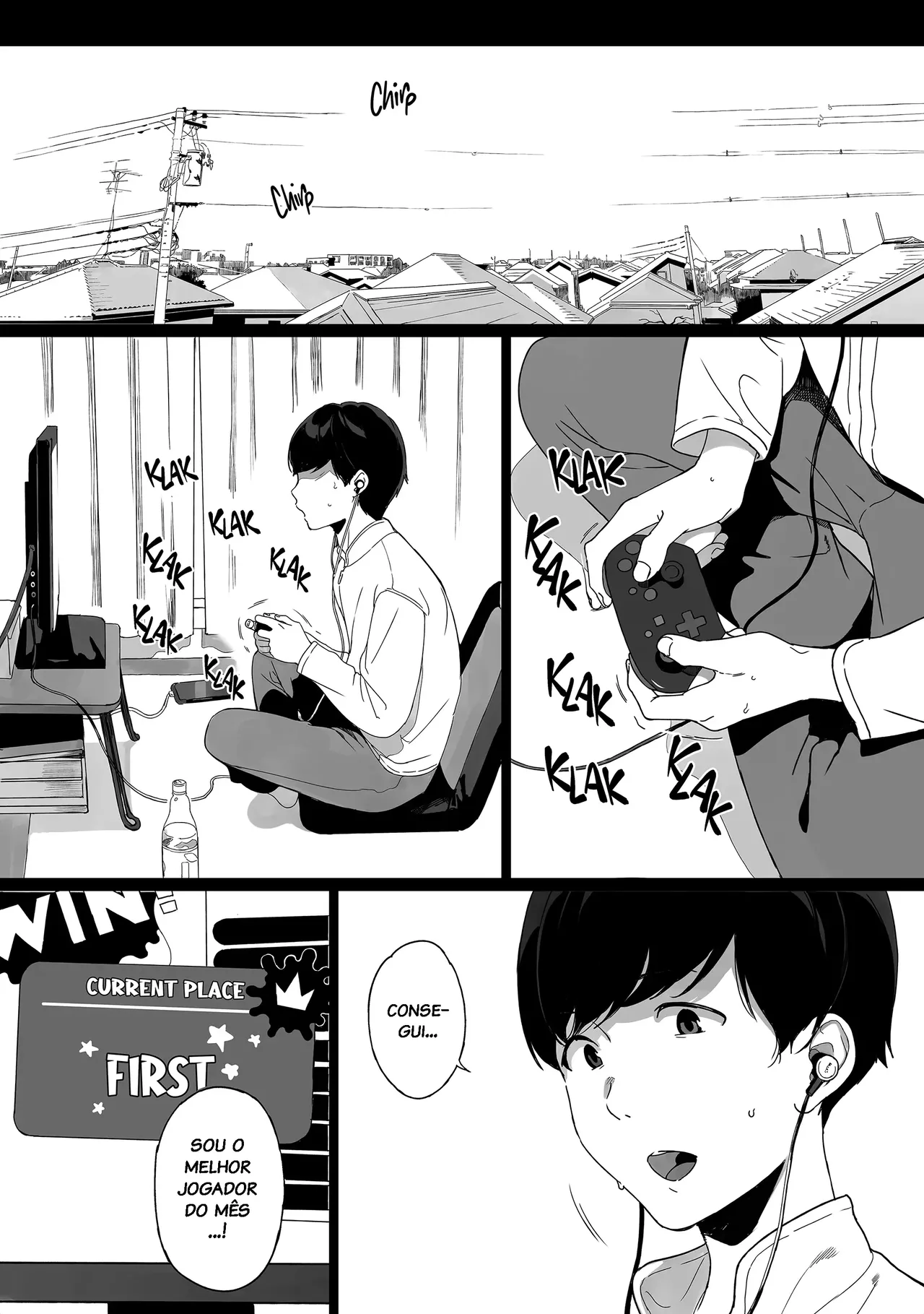 Gamer Harem page 1 full