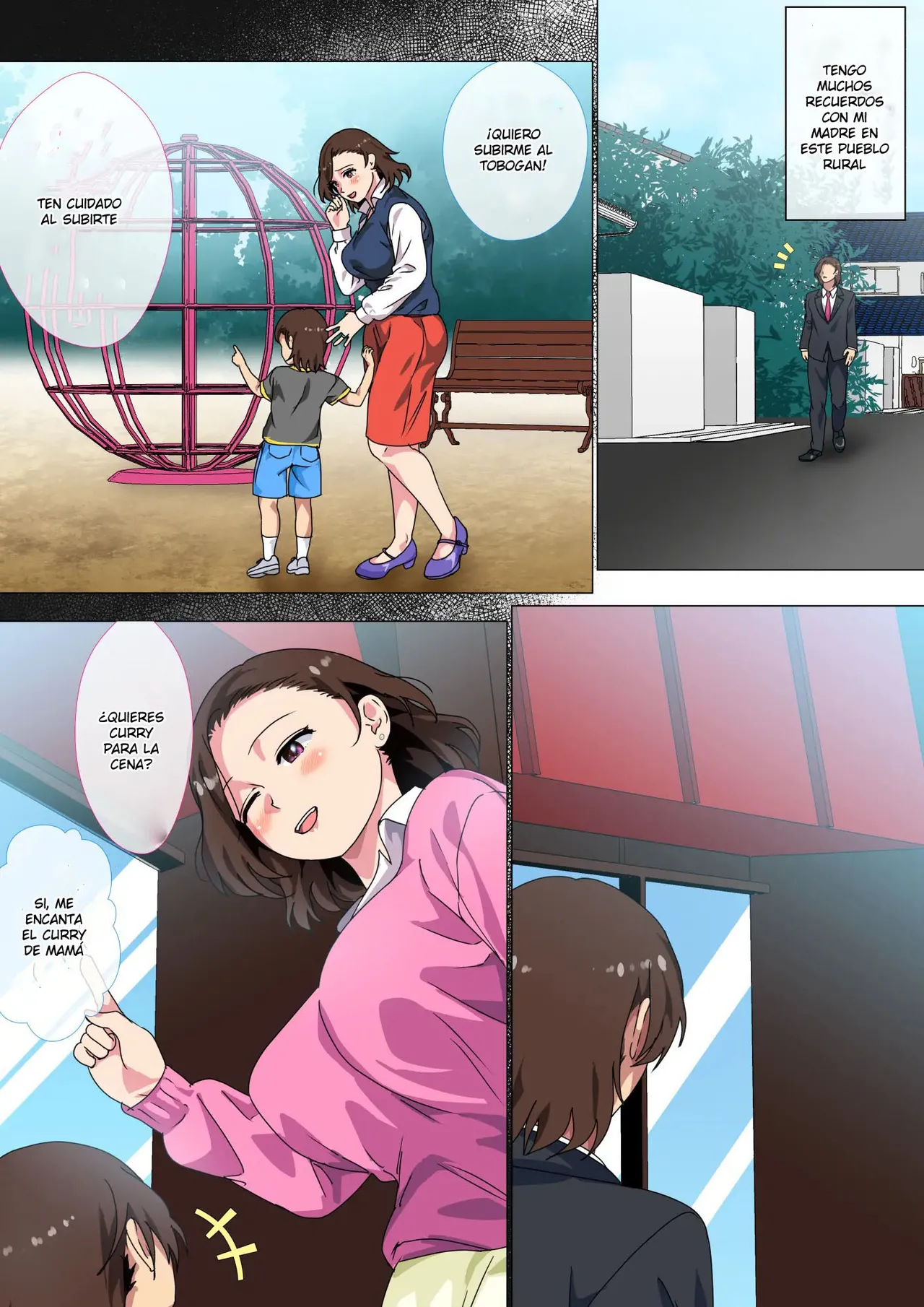 Kono Inakamachi ni wa Musuko no Seijinshiki ni Haha ga Doutei Sotsugyou Saseru Gyouji ga Aru | En Este Pueblo Hay Un Ritual Donde La Madre Ayuda A Perder La Virginidad A Su Hijo Al Cumplir La Mayoría de Edad page 4 full