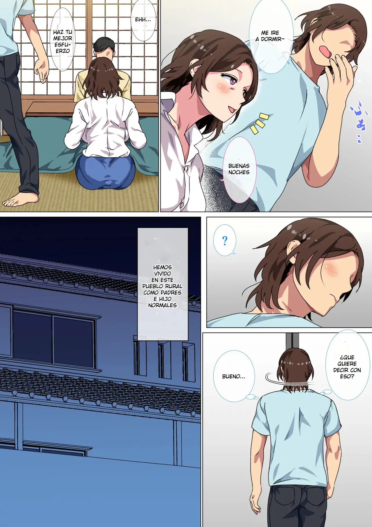 Kono Inakamachi ni wa Musuko no Seijinshiki ni Haha ga Doutei Sotsugyou Saseru Gyouji ga Aru | En Este Pueblo Hay Un Ritual Donde La Madre Ayuda A Perder La Virginidad A Su Hijo Al Cumplir La Mayoría de Edad page 7 full