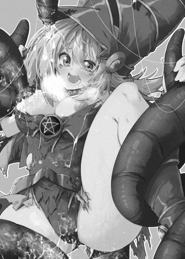 Magical na Girl-chan ga Ecchi na Shokushu ni Makechau Hon page 2 full