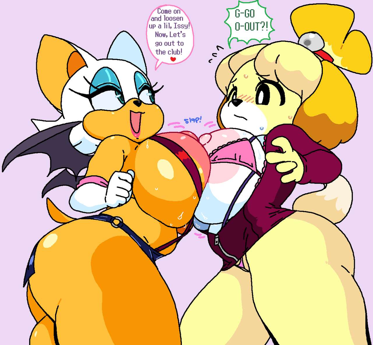 Rouge & Isabelle's Night Out page 3 full