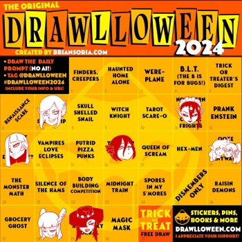 [Aesir] Drawlloween 2024 cover