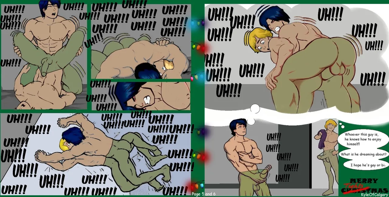 Kyle of Calgary. Hot Hunks - Gay and Bisexual in Pantyhose - Comic page 4 full