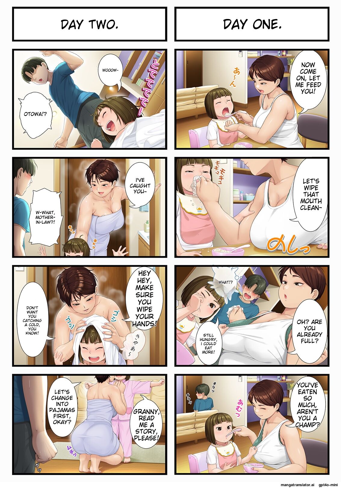 Youka-go Tsuma no Haha o Daku | Eight Days With My Wife's Mother page 3 full