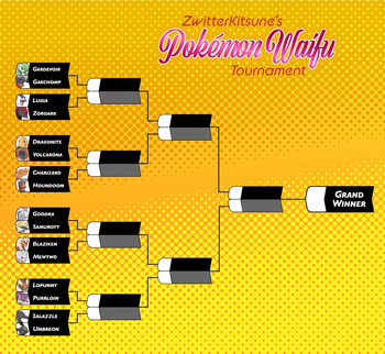 [ZwitterKitsune] The Pokemon Waifu Tournament cover