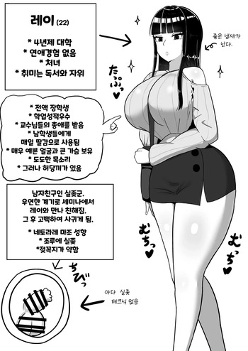 [Tanechikoya (Tanehijiri)] Chiteki na Kanojo wa Ogehin Nikubenki | 지적인 그녀는 천박한 육변기[Korean] cover