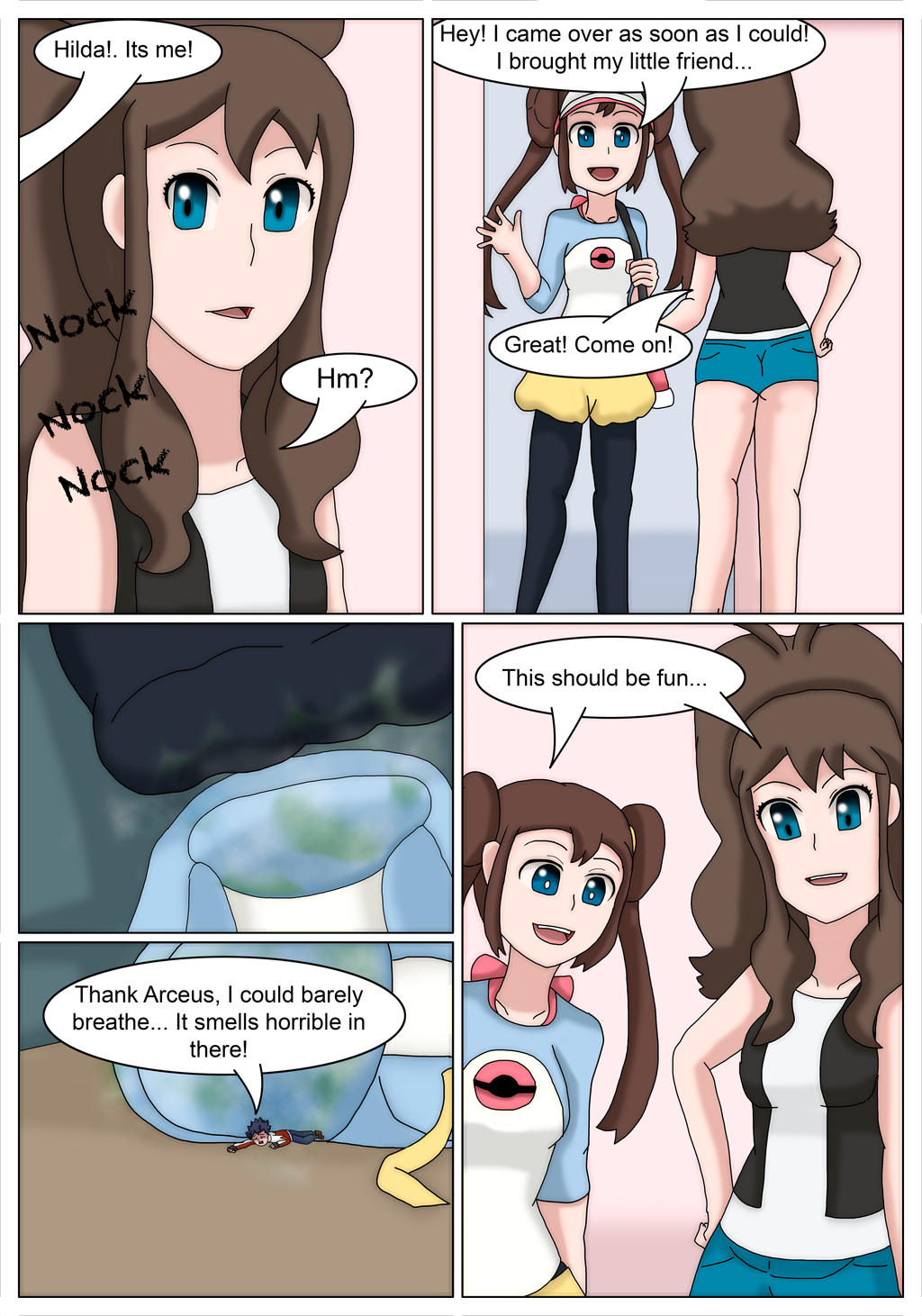 Hilda and Rosas fun page 1 full