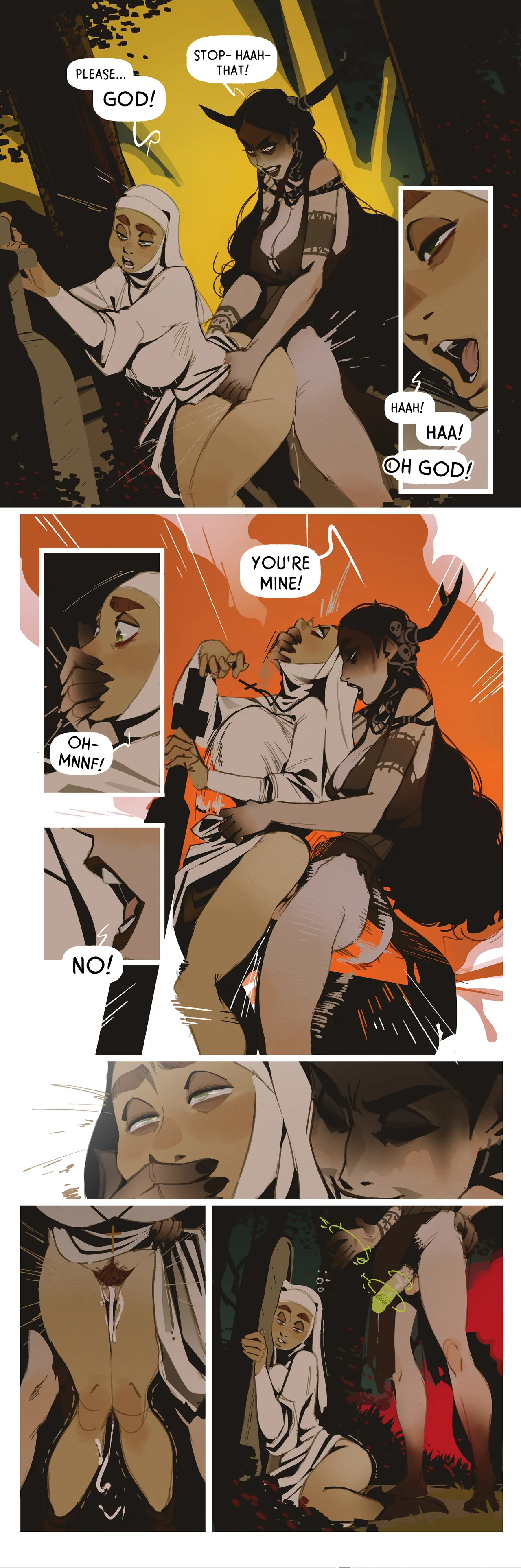 The Witch & the Nun page 3 full