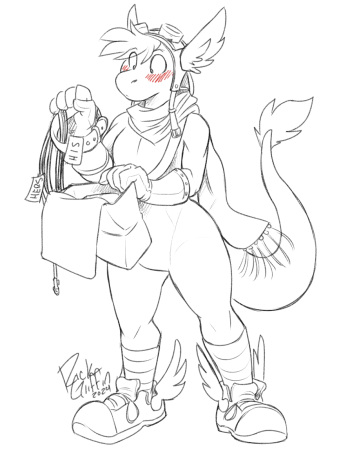 [Rick Griffin] September Patreon Sketches (2024): Kinky Leach-Related Fun cover