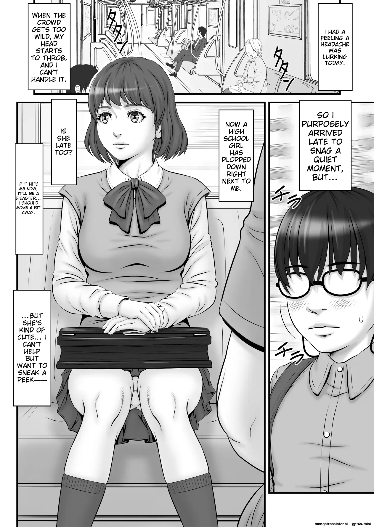 Shiseikatsu ga mieru! ~ Tsūgaku densha-hen page 4 full