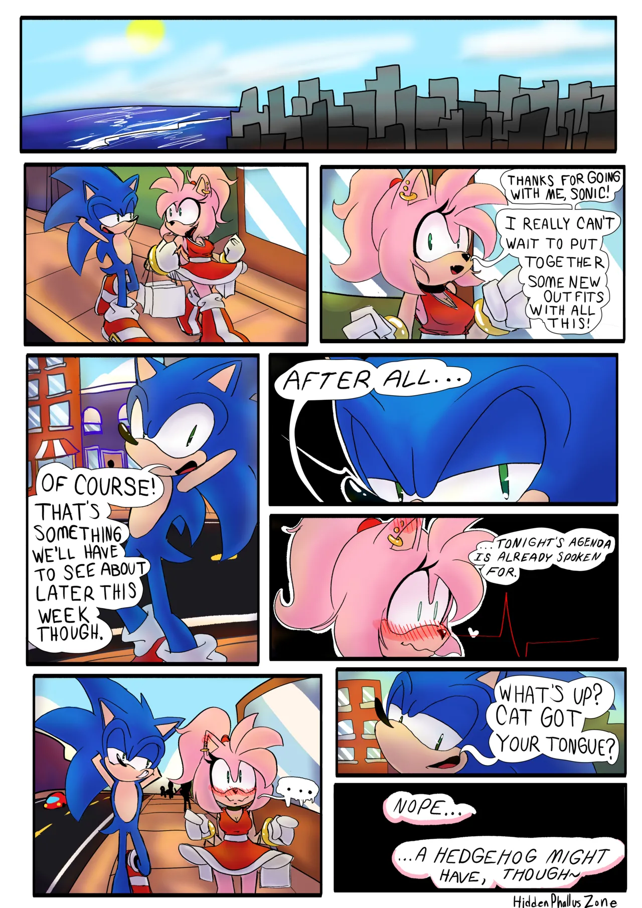 Sonic x Amy page 1 full