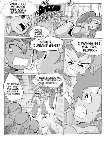 [Beck Cartoons] Shantae cover