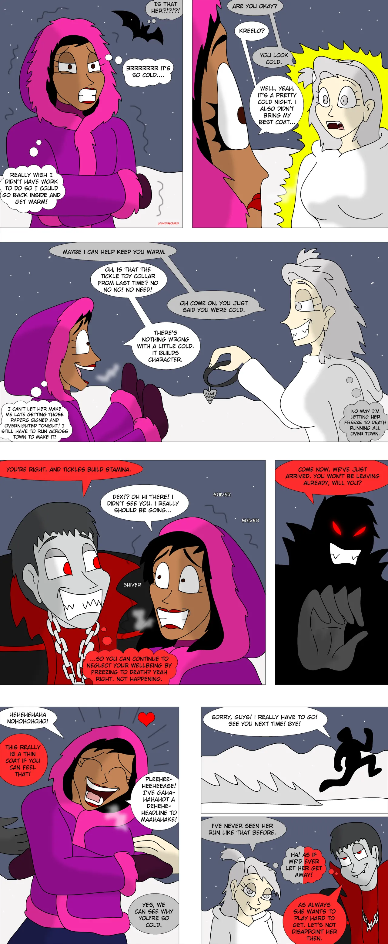 Countfire - There's NO Escaping A Ticklepire Hunt page 1 full