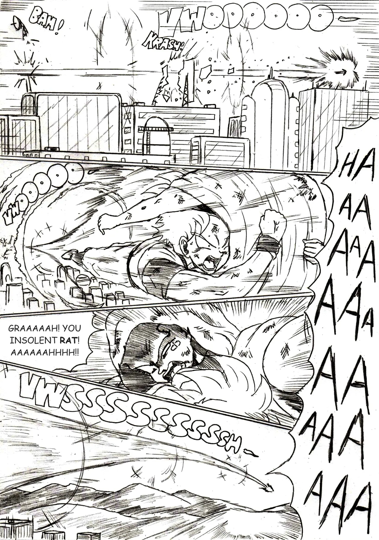 DRAGONBALL Z Golden Age - Chapter 12 - Past Demons page 11 full