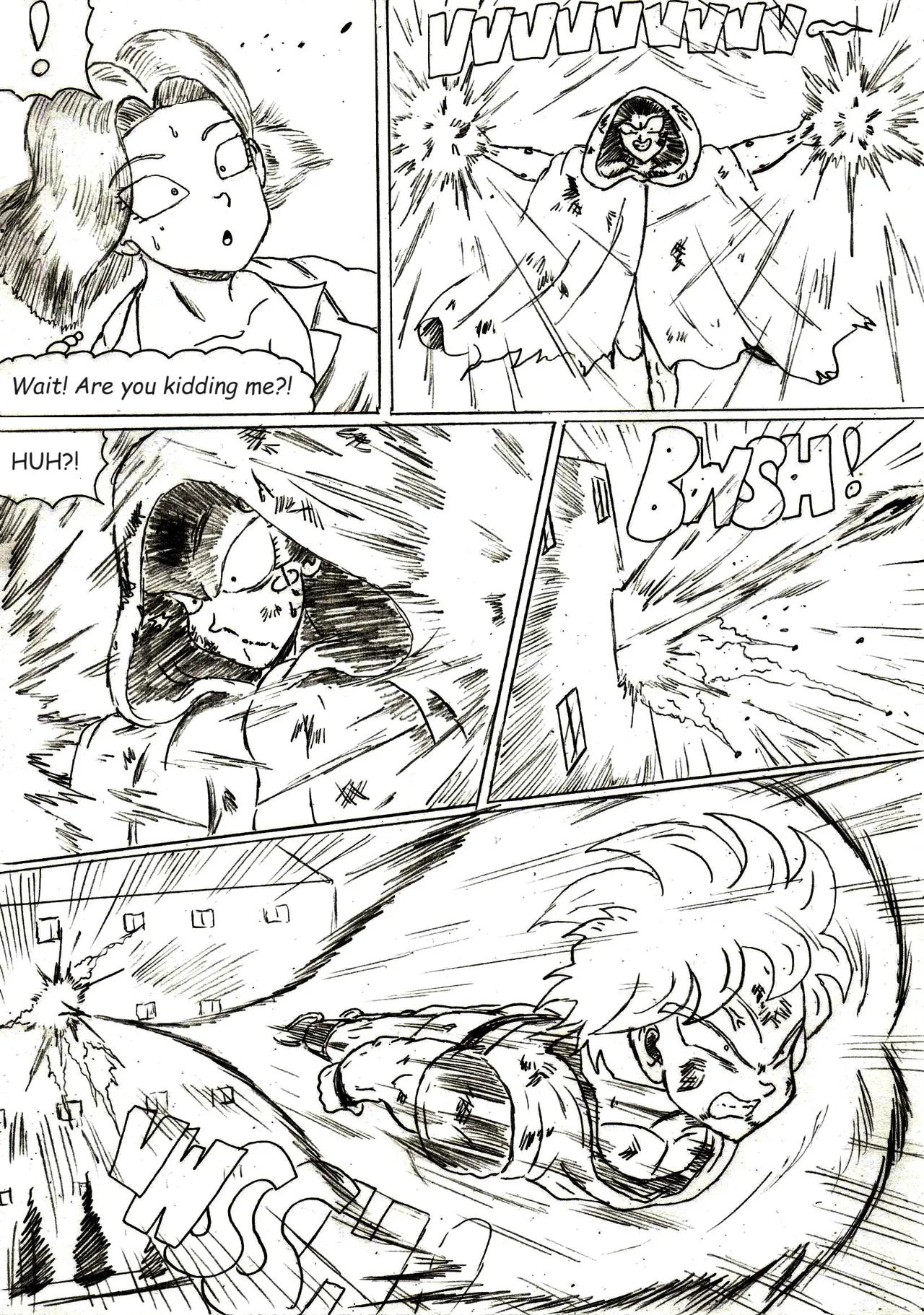 DRAGONBALL Z Golden Age - Chapter 12 - Past Demons page 9 full