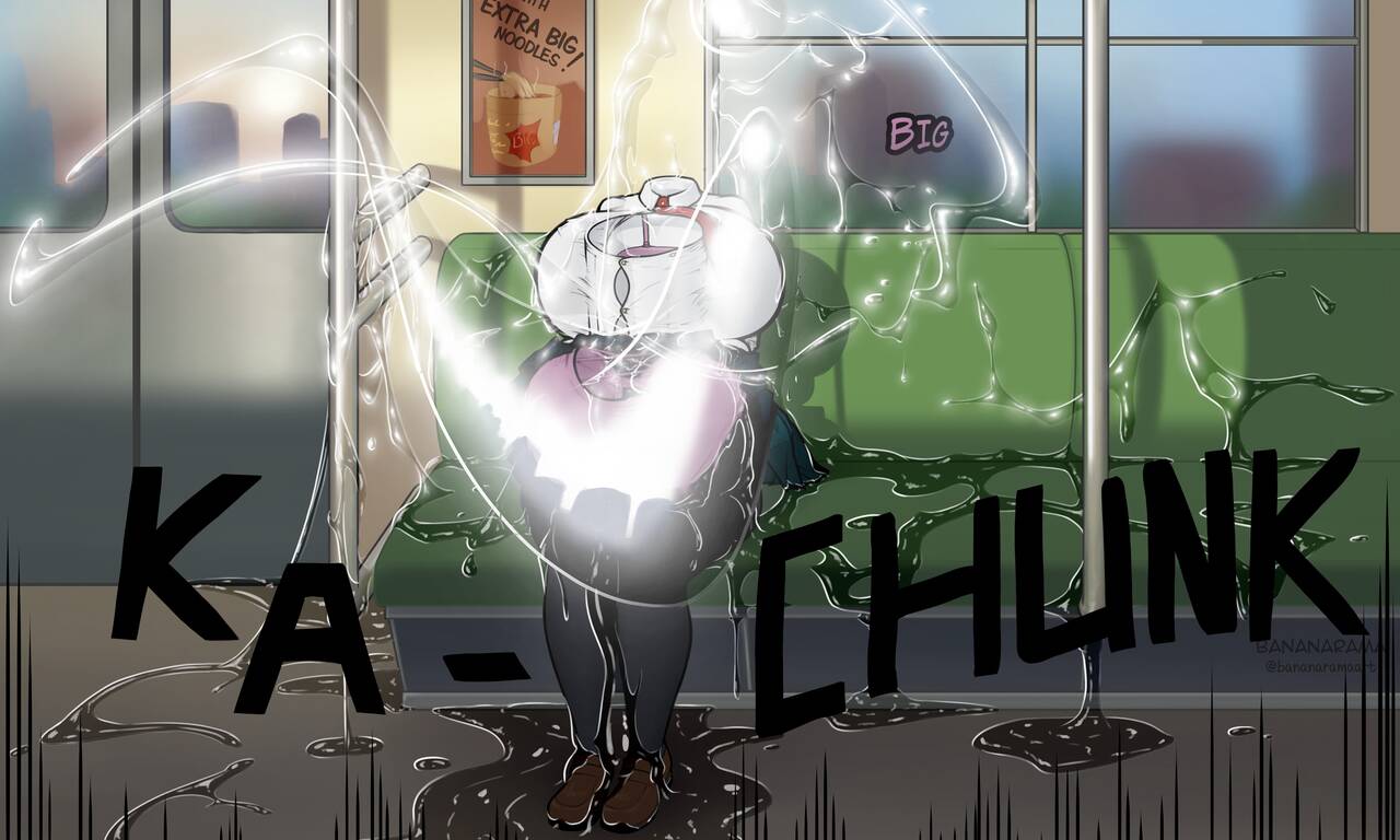 My Futa Academia: Toru On The Train page 9 full