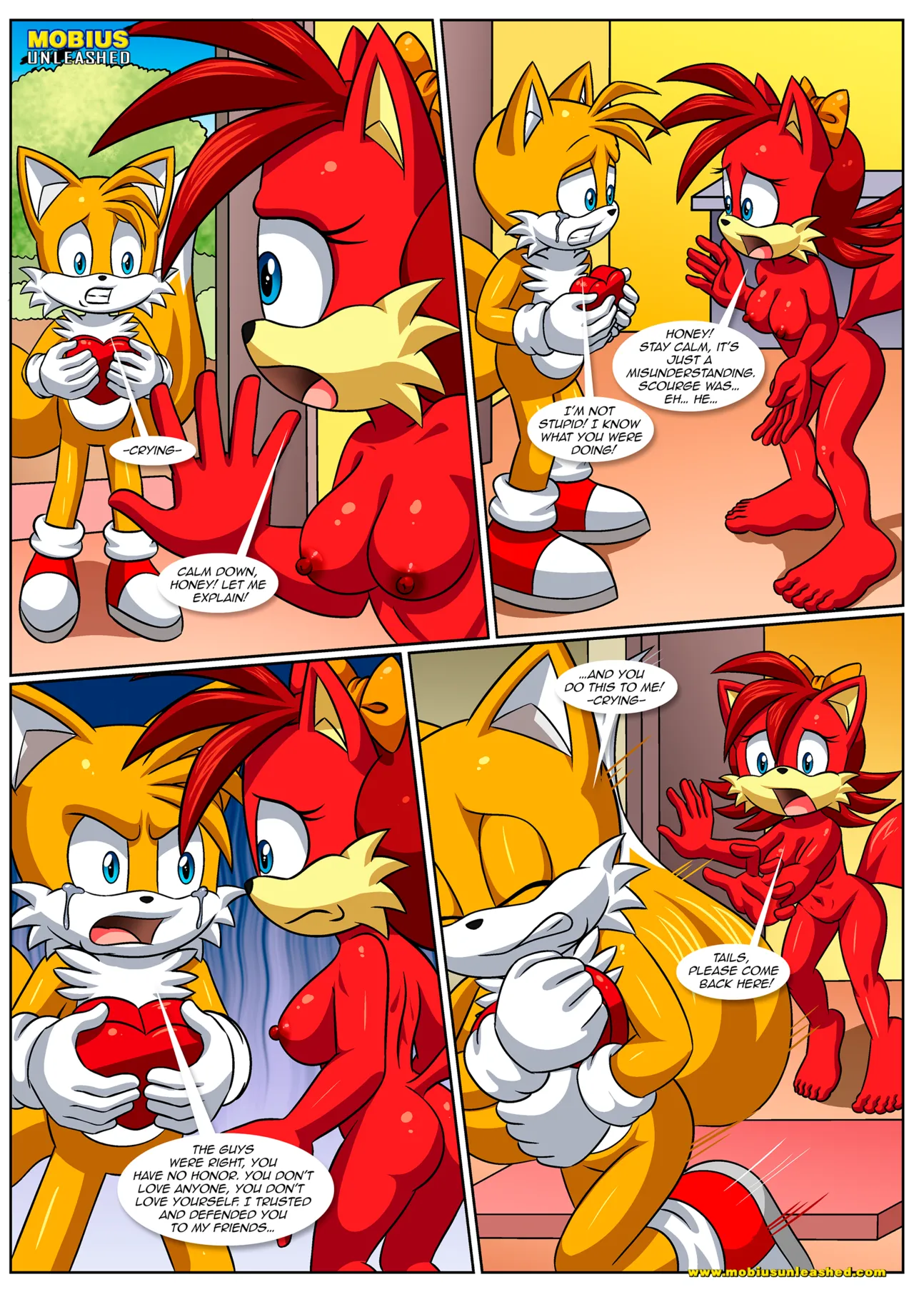 Mobius Unleashed: Let Me Love You! page 4 full