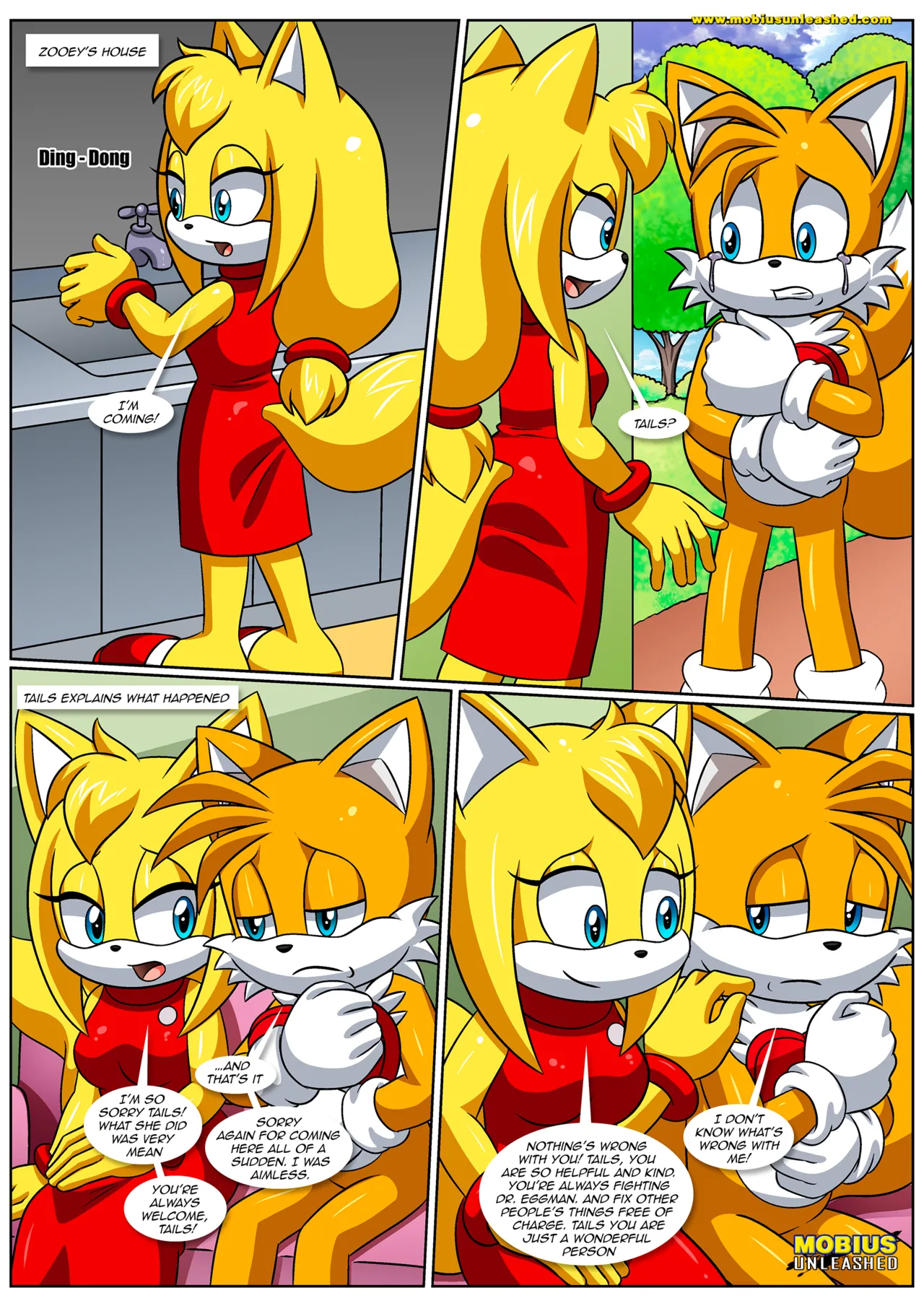Mobius Unleashed: Let Me Love You! page 5 full