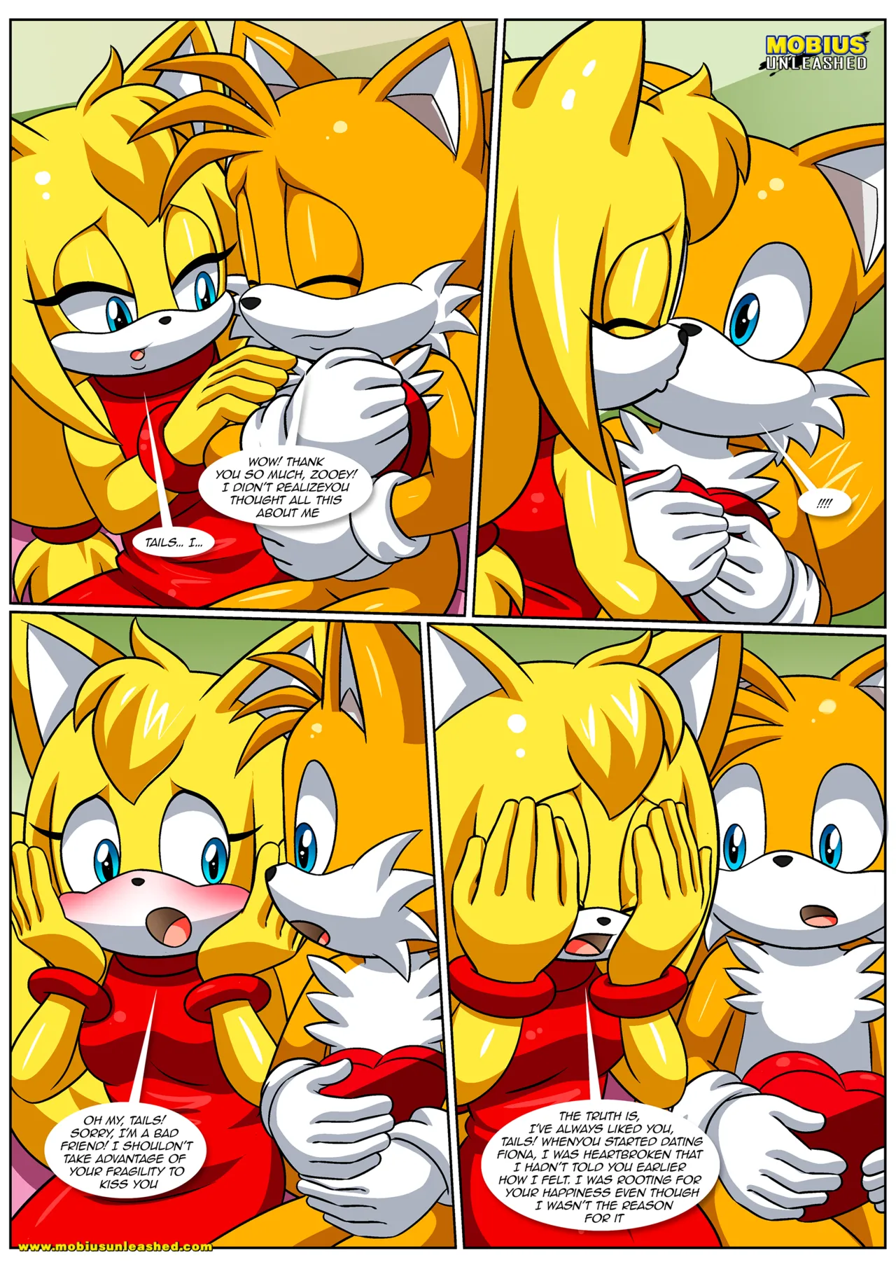 Mobius Unleashed: Let Me Love You! page 6 full