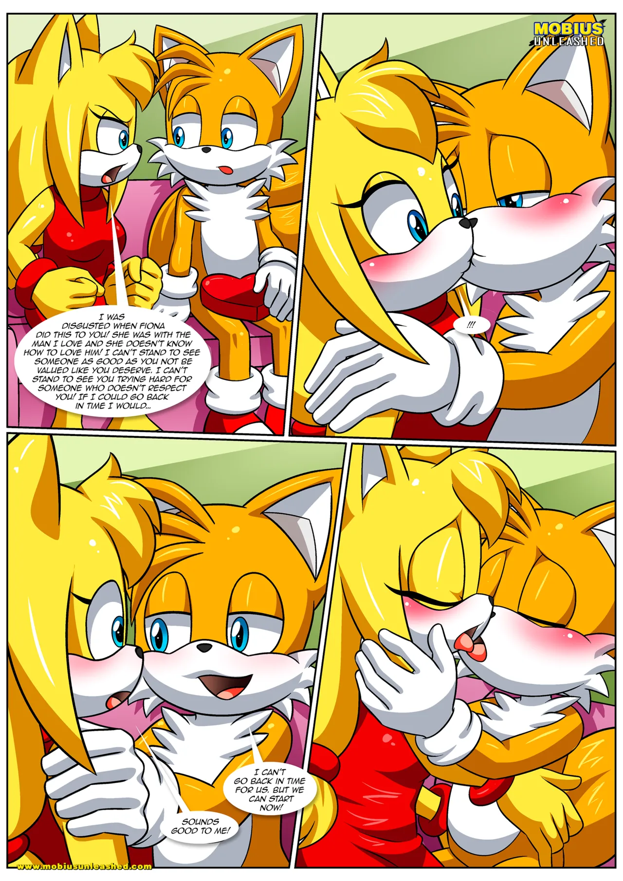 Mobius Unleashed: Let Me Love You! page 7 full