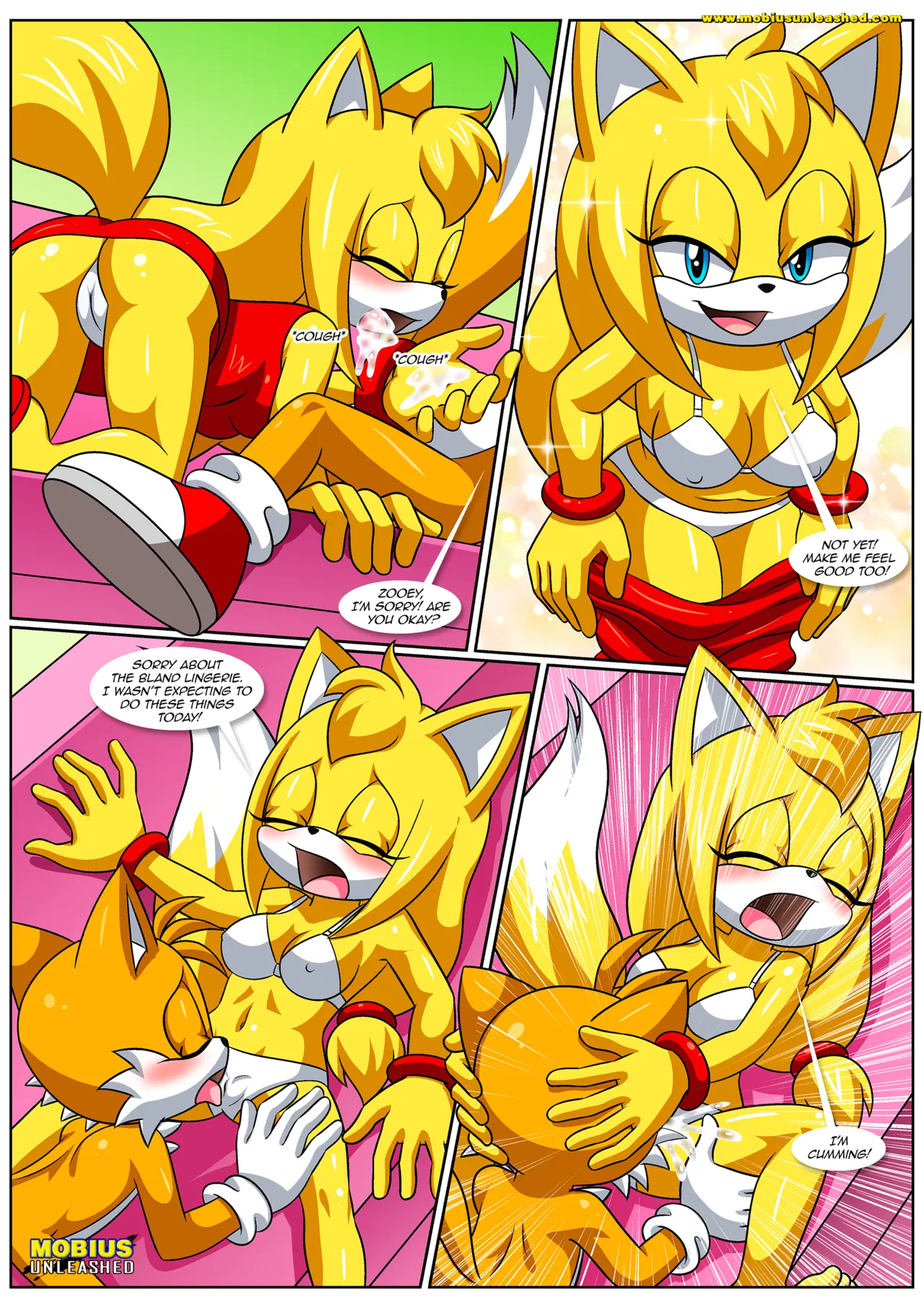 Mobius Unleashed: Let Me Love You! page 9 full