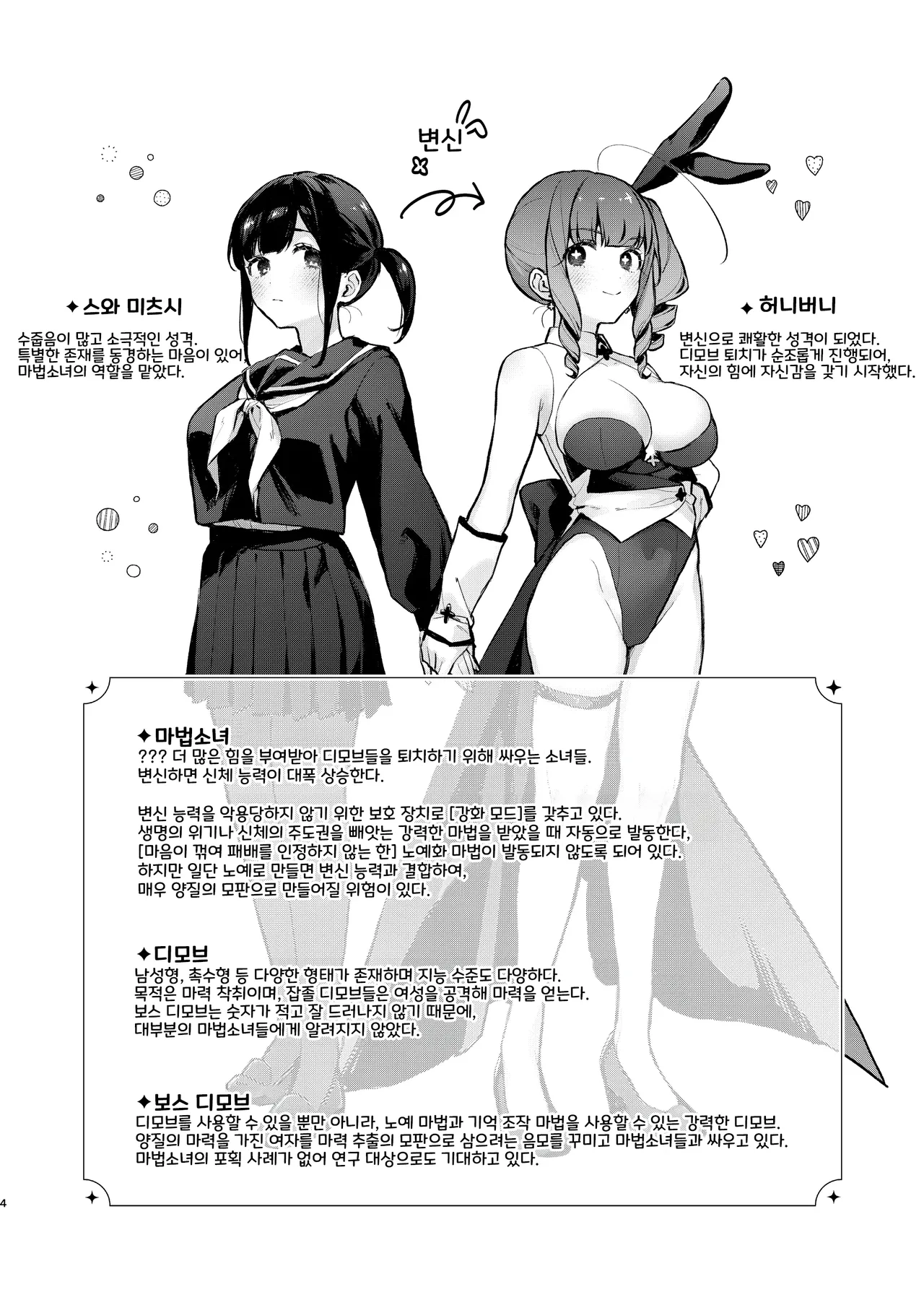 Mahou Shoujo ga Owaru Hi ~Mushibamareru Nichijou~ - Magical girl's last day | 마법소녀가 끝나는 날 ~전편 : 잠식되는 일상~ page 4 full