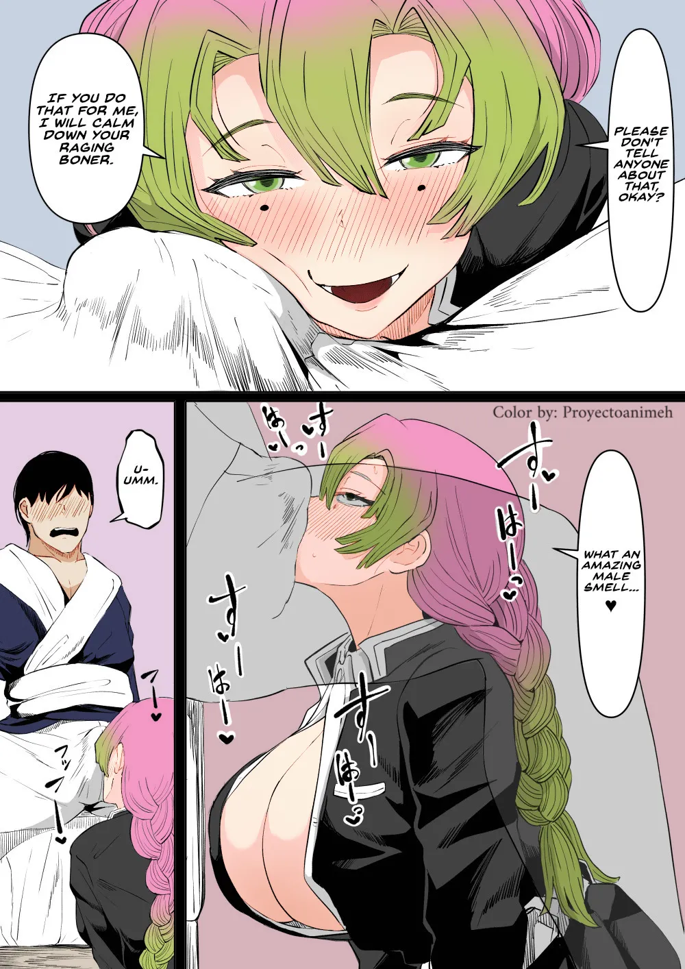 Bitch Kanroji Mitsuri 1-4 | The Slut Mitsuri Kanroji 1-4 page 11 full