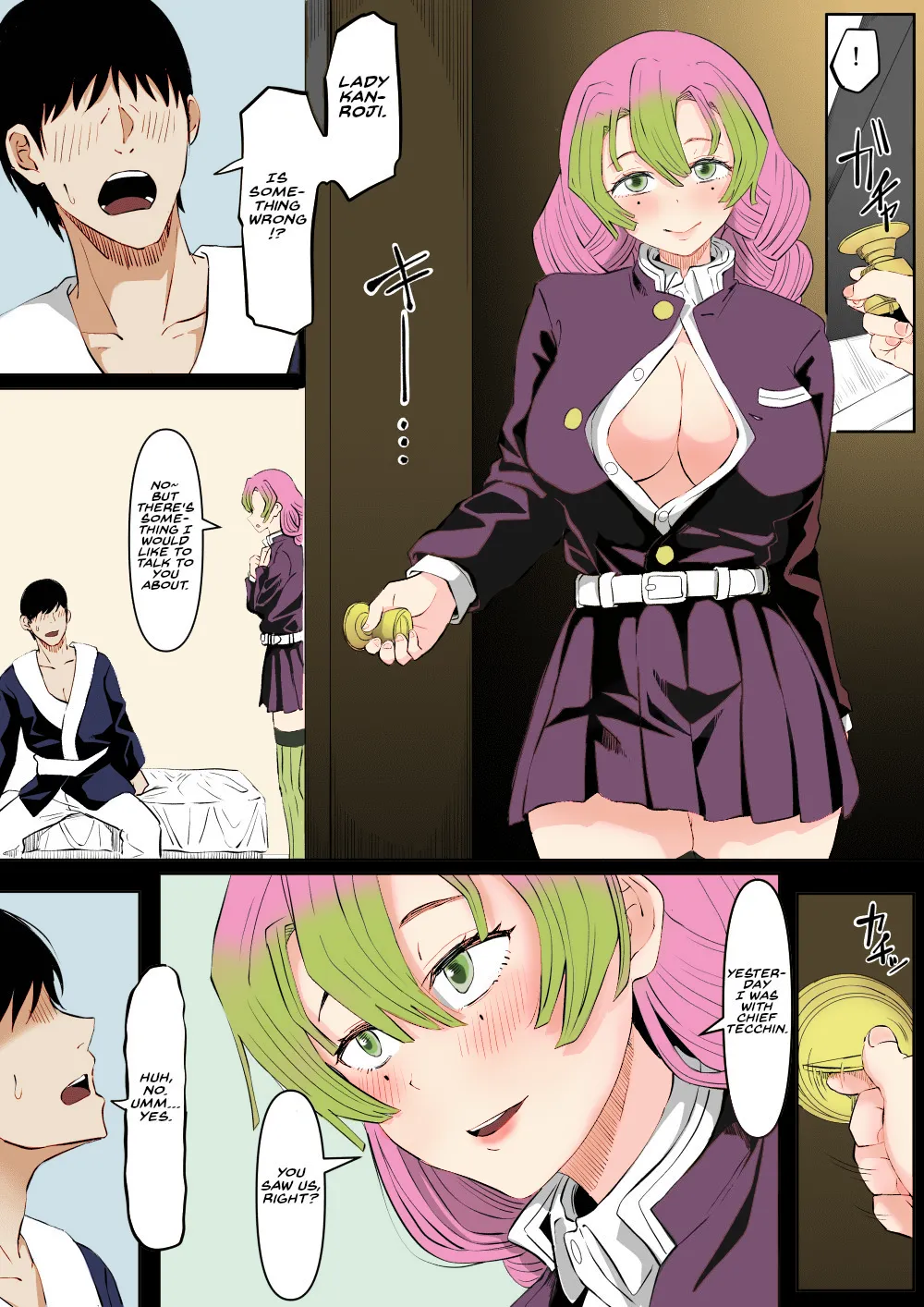 Bitch Kanroji Mitsuri 1-4 | The Slut Mitsuri Kanroji 1-4 page 9 full