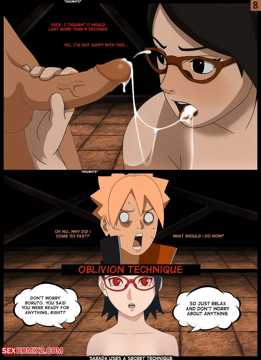 Naruto. A sudden request. KristoLin for sexkomix2.com page 8 full