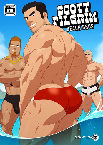 [Cresxart] Scott Pilgrim - Beach Bros [w/Textless Alts] cover