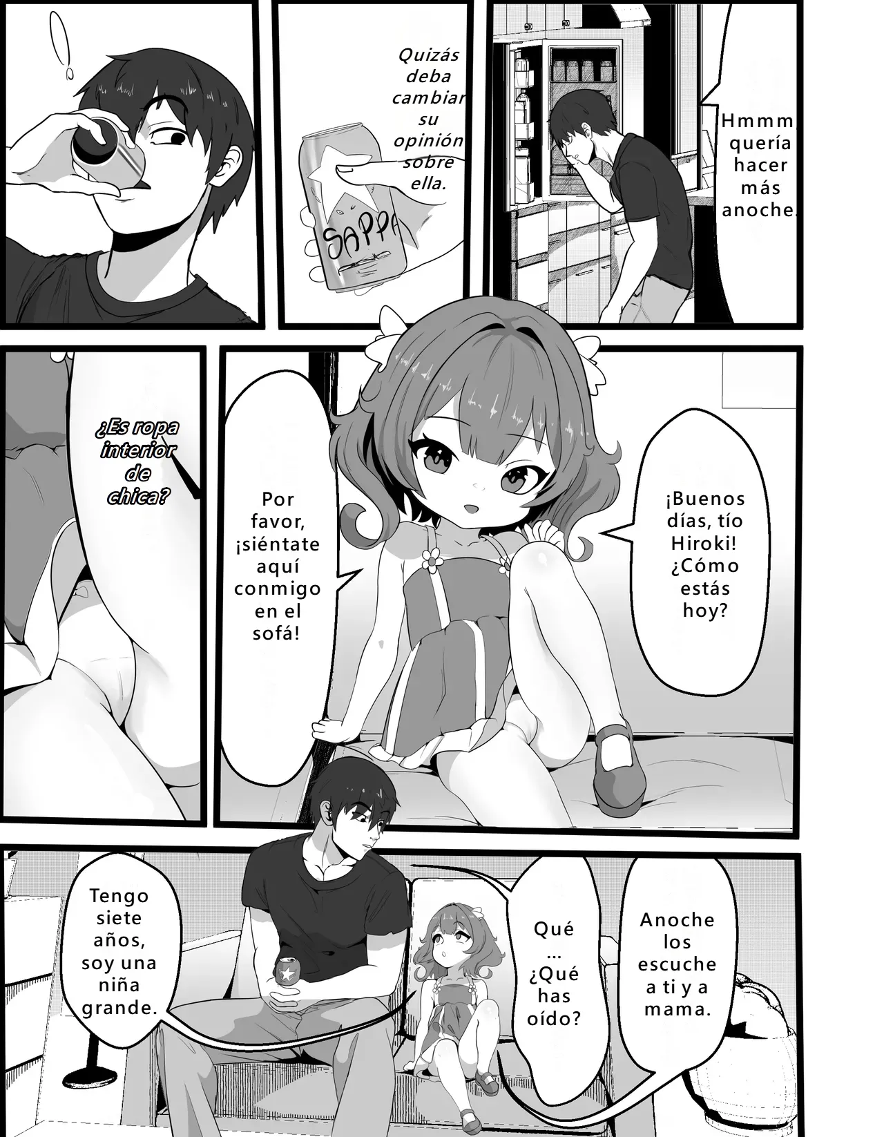 Kei-chan wa, Hahaoya no Boyfriend ni Koi o Shita. | Kei se enamoró del novio de su madre. page 5 full