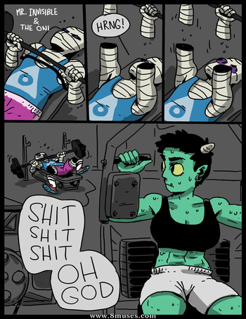 [Ovens] Mr Invisible Side Story : the Oni cover