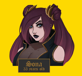 [Pepper n' Salt] Sona Strip Game (Pentakill III: Lost Chapter) cover