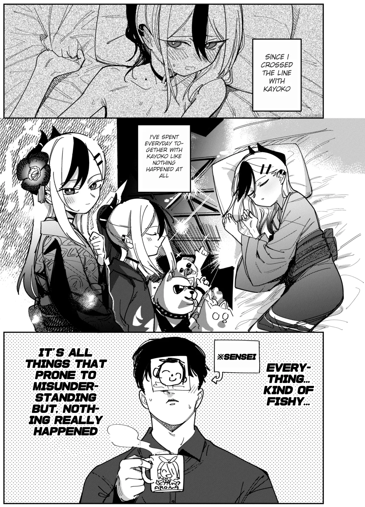 Onikata Kayoko wa Konna Koto Shinai. Part. 2 - Onikata Kayoko won't do this type of stuff. page 3 full