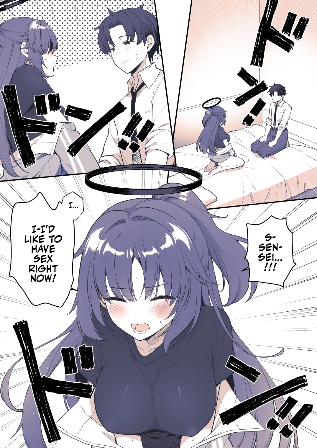 Yuuka wa Te wo Dasaretai | Yuuka Wants to Go to Pound Town! page 3 full