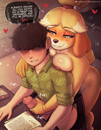 Whisperfoot -  IsaSex with Nookie pg1 🐶🌭💦 cover