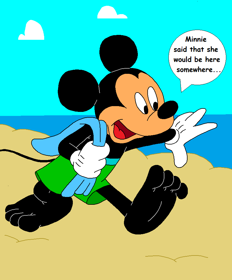 Minnie's Beach Encounter. Part Two page 2 full