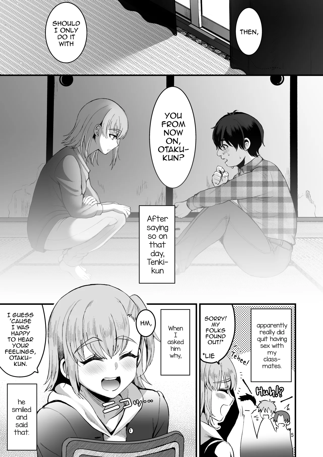 Otaku ni Yasashi Benki-kun. Chuu page 4 full