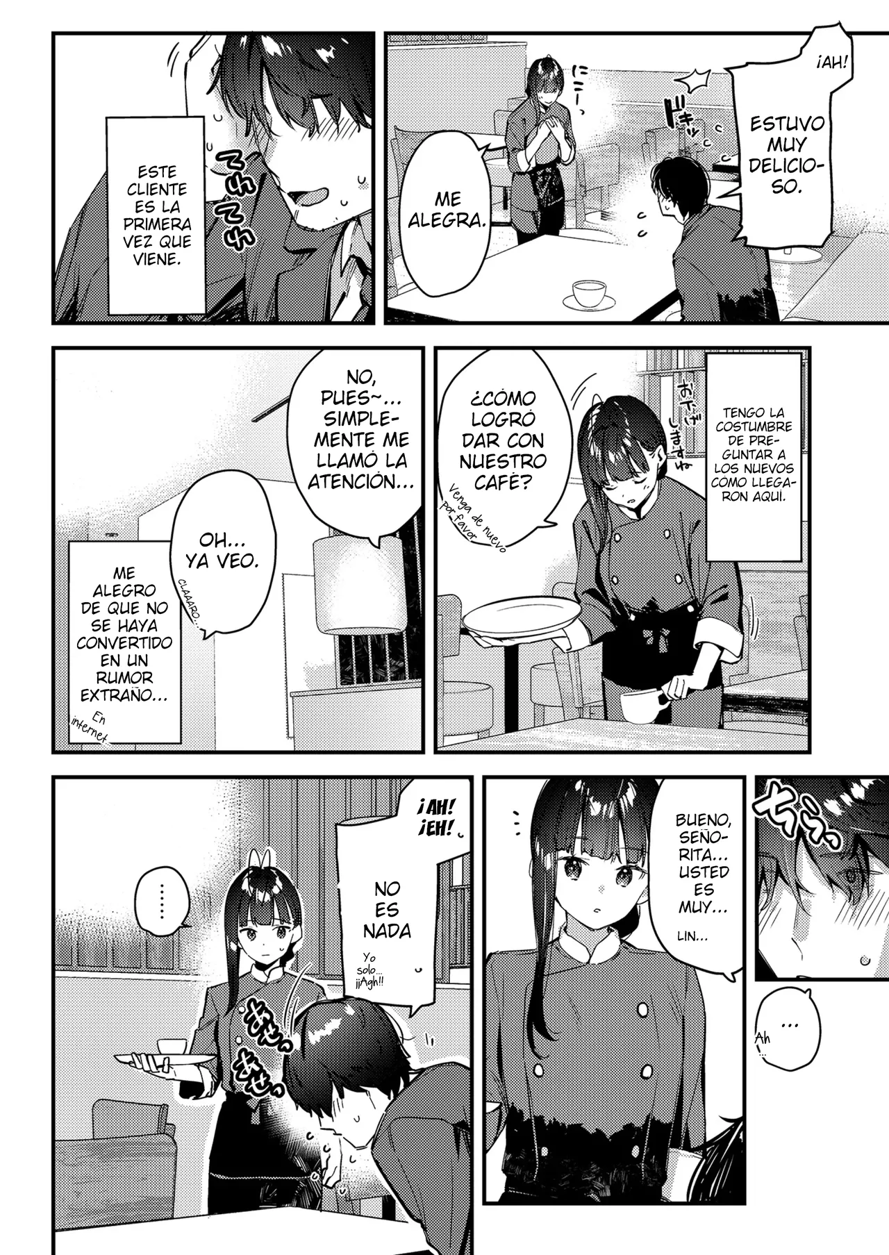 Suki na Ko no Beit Saki ga H na Service o Shiteiru - My favorite girl's part-time job offers "H services" to regular customers. 4 | El trabajo a tiempo parcial de mi chica favorita ofrece "servicios H" a clientes habituales 4 page 10 full