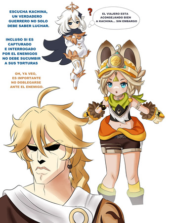 [O-neon] Kachina Training (Genshin Impact) [Spanish] cover