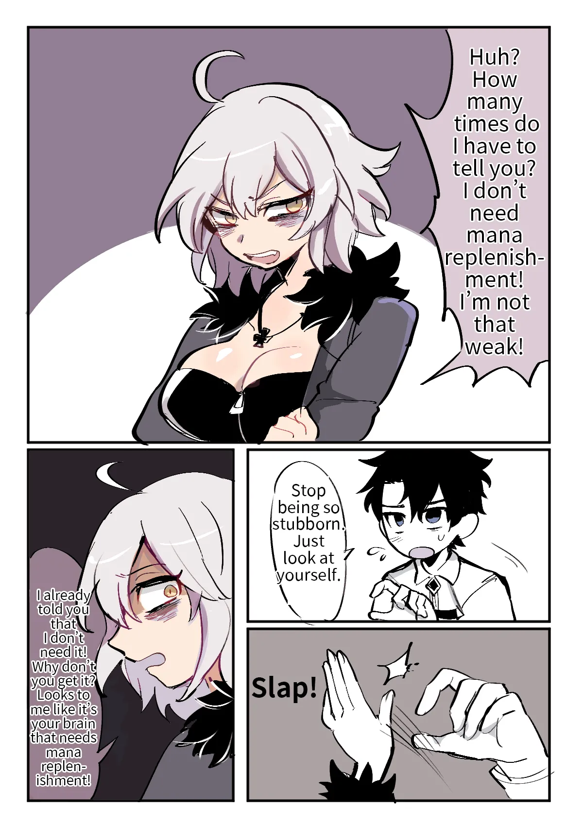 Fate/Grand Order Body Swap page 1 full